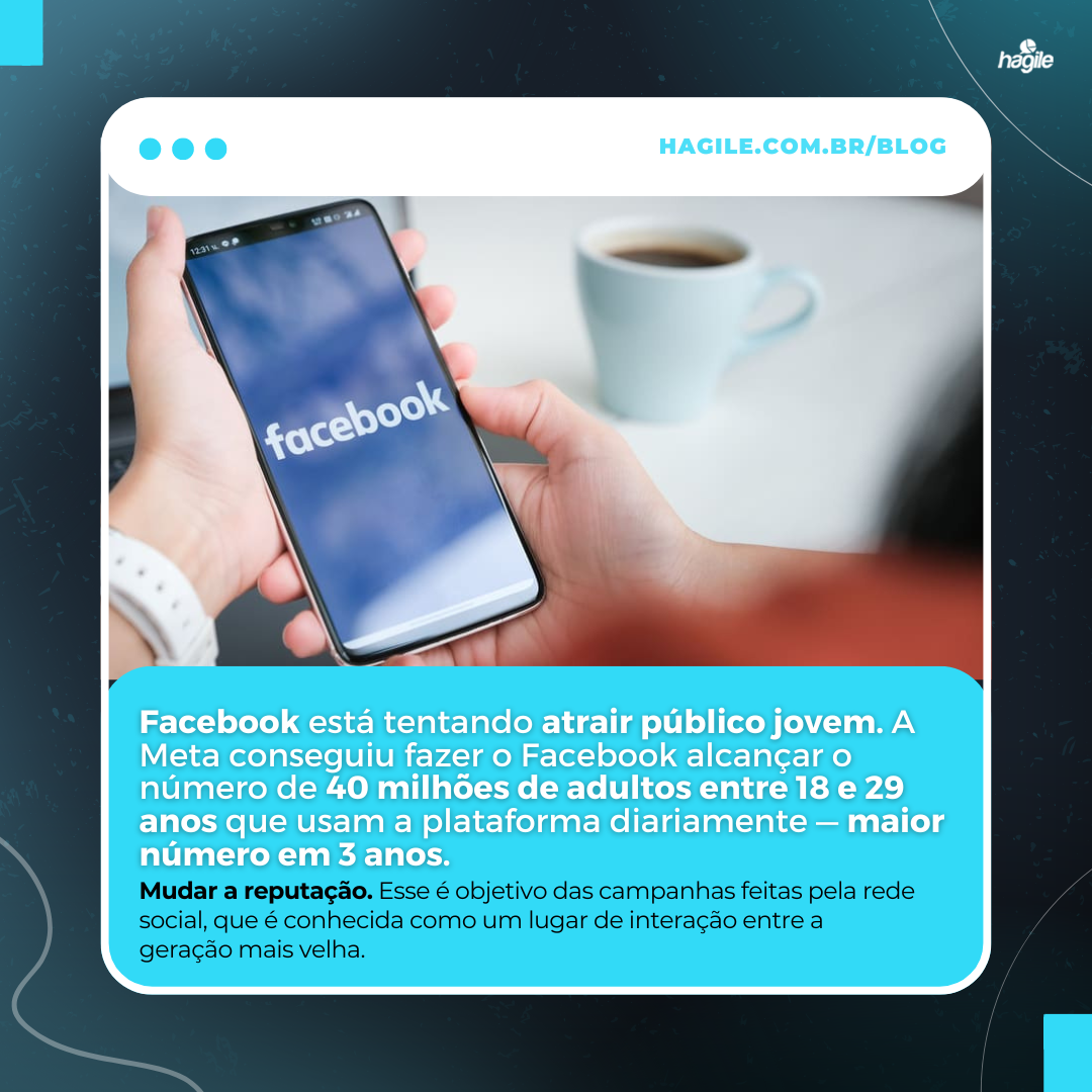 “Tiozão”, Facebook aposta em memes para tentar atrair usuários jovens.