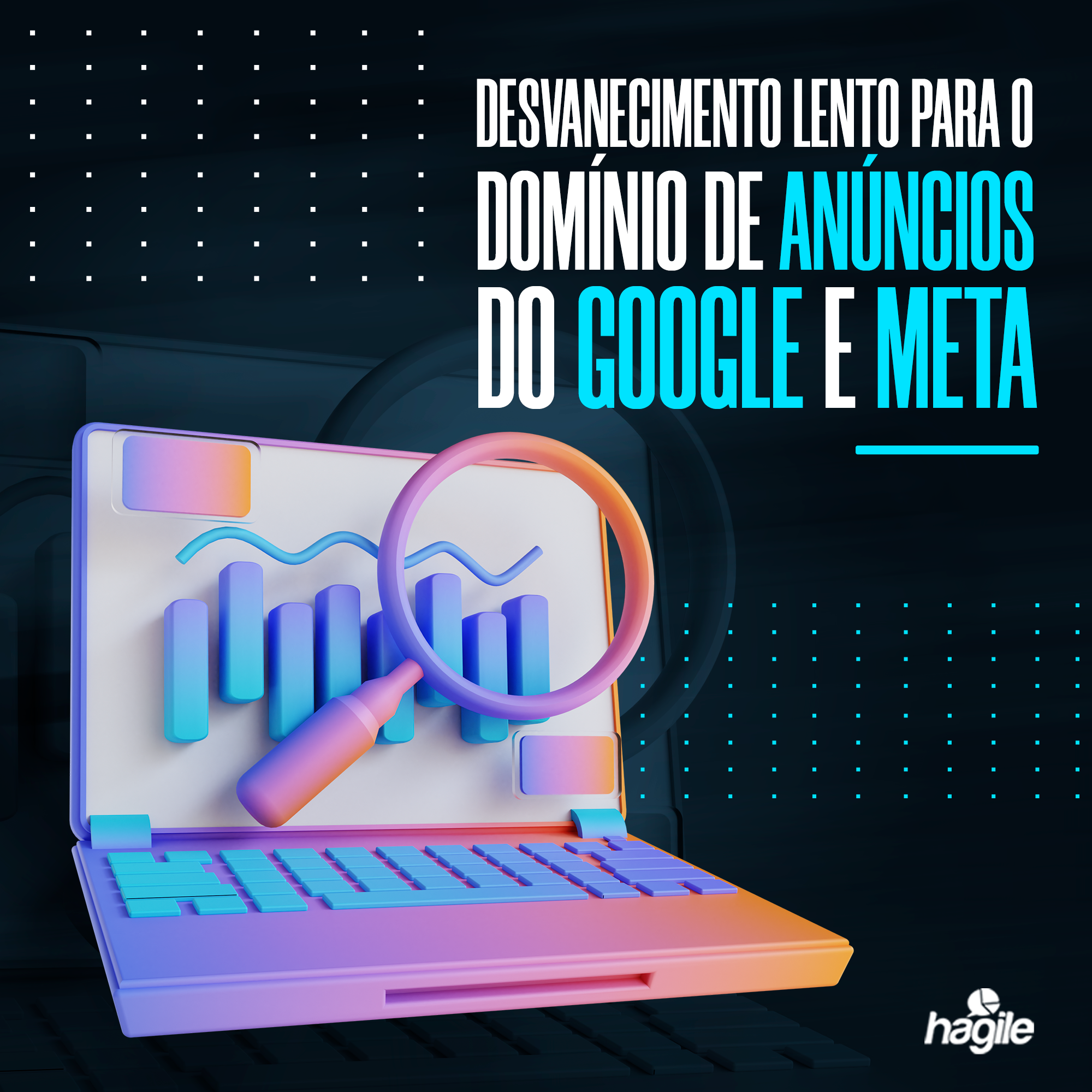DESVANECIMENTO LENTO PARA O DOMÍNIO DE ANÚNCIOS DO GOOGLE E META